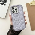 thumbnail image 6 of Love Heart Soft Touch Simple Cute TPU Case Compatible with iPhone Case (Pink,iPhone 12), 6 of 7