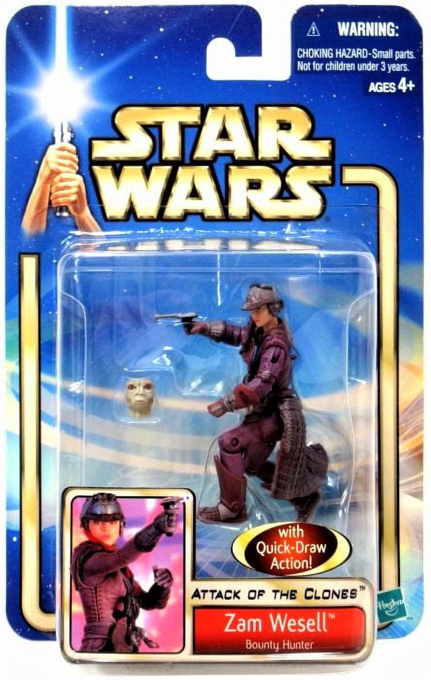 Star Wars Saga 2002 Zam Wesell Action Figure [Bounty Hunter
