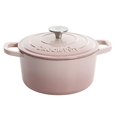 thumbnail image 1 of Crock-Pot Artisan Round Enameled Cast Iron Dutch Oven, 3-Quart, Blush Pink, 1 of 2