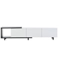 thumbnail image 5 of Legend Stylish TV Stand Cabinet - White, 5 of 18