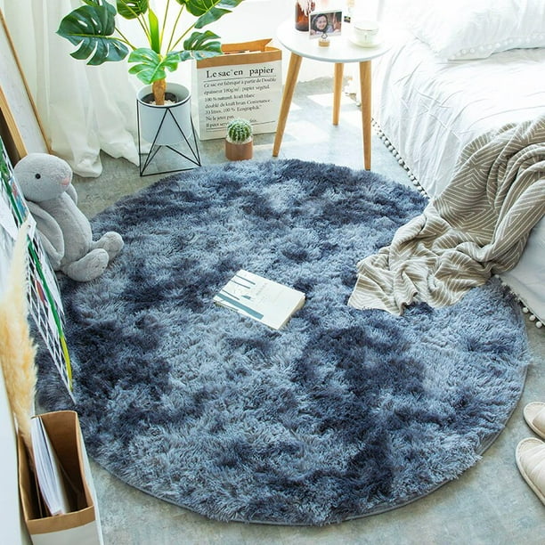 Alfombra de área redonda Miracle Sweet, alfombras para sala de estar, decoración suave para el hogar, dormitorio, habitación de niños, decoración de felpa, alfombra de pelo grueso para salón Tan Jianjun unisex