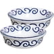thumbnail image 1 of Miniature Bowl Ceramic Household Accessories for Educational Toy 2Pcs, 1 of 3