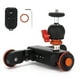 thumbnail image 3 of Cámara Dolly, 3 Ruedas Cámara Dolly Batería Incorporada De 1800 MAh Control Remoto Inalámbrico Para Filmar Para Fotógrafo ANGGREK Fotografía, 3 of 8