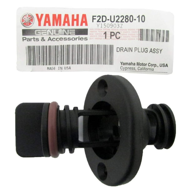 Yamaha New OEM Drain Plug Assembly, F2DU228010001