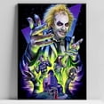 thumbnail image 3 of Póster de película clásica B-Beetlejuice, comedia de terror, película vintage de Tim Burton, marcos de fotos para pared, decoración de sala de estar, 3 of 5