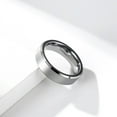 thumbnail image 2 of Matte 8mm Tungsten Carbide Mens Ring Men Wedding Band Man Ring, 2 of 3