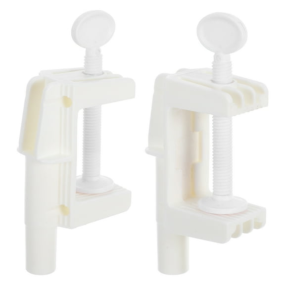 FONDOTIN 2-Pack Multipurpose ABS Table Clamp with Portable Design and Sturdy Base, Ideal for Home, Office, and Workshop Use