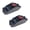 Red 12 to 24V, variant on 2Pcs Inline Cord Switches with LED Indicators Dustproof Waterproof On/Off Large Current Inline Cable Rocker Switches