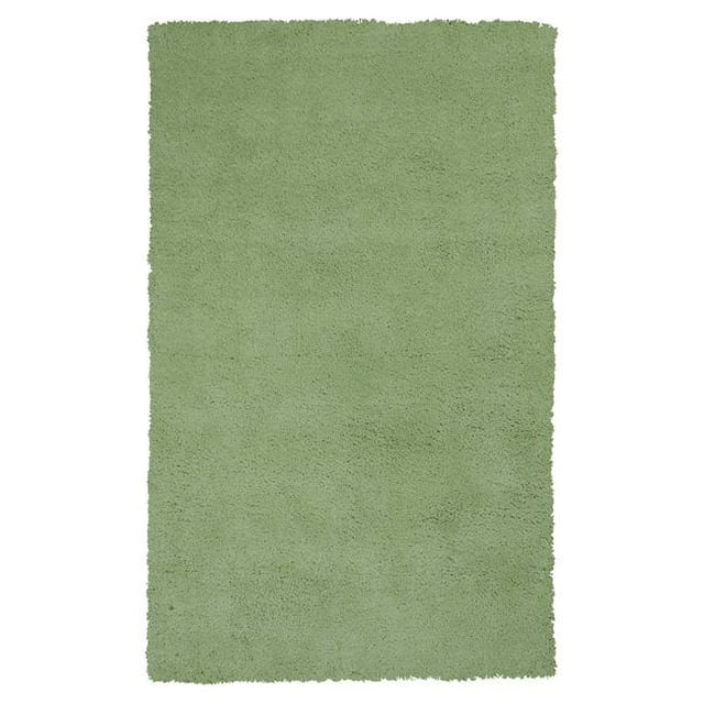 HomeRoots 352641 Tapis en Polyester Vert Menthe Verte 5 x 7 Pi