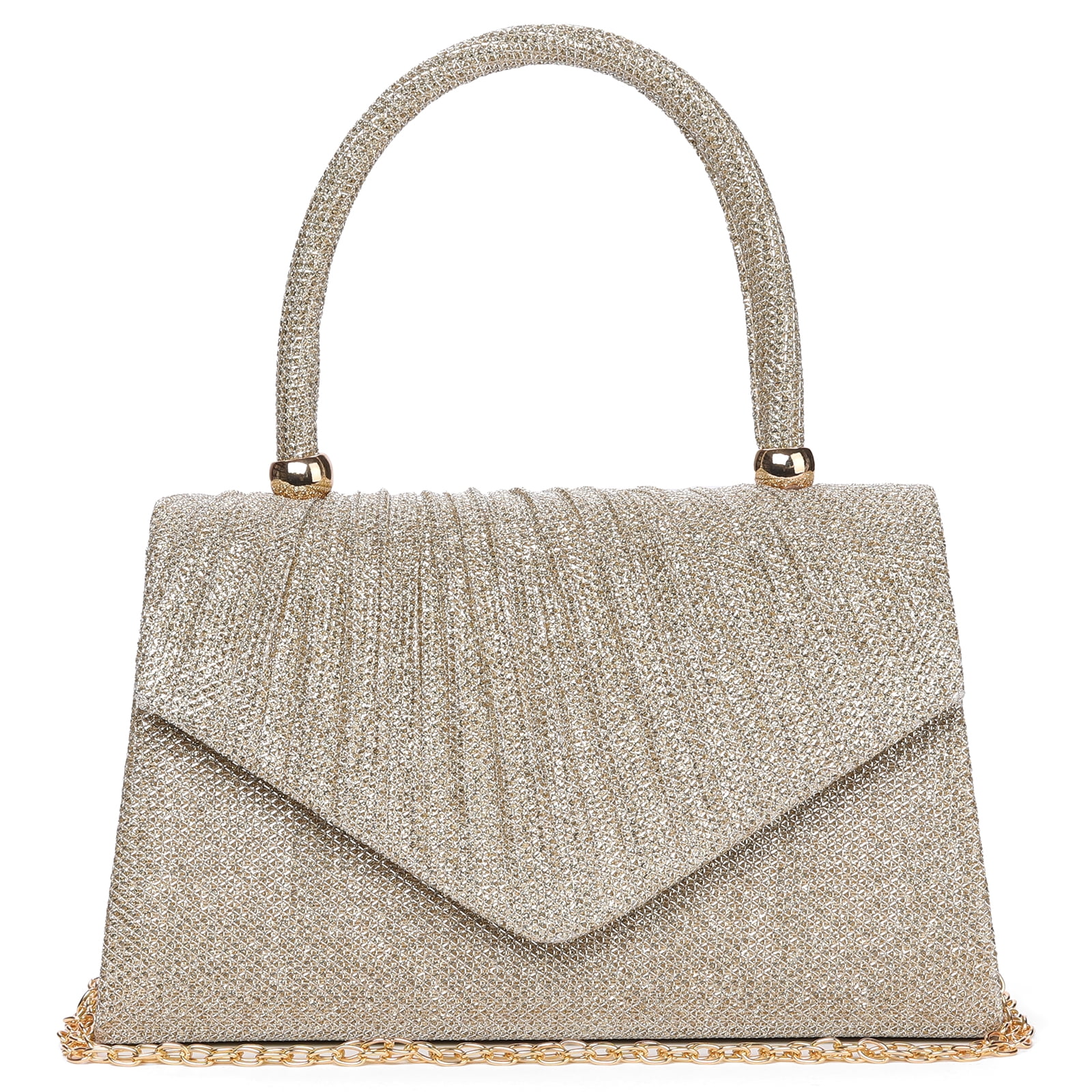 LOUEBICA Evening Bag Sparkly Clutch Purses for Women Wedding Party Women's Shoulder Bag Crossbody Handbags