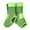 Green, variant on Besavage Ankle Brace for Men & Women | Compression Sleeve for Foot, Heel & Ankle Support |Green(S/M)