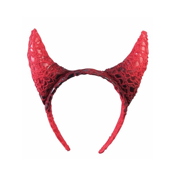 Red Devil Horn Headband Halloween Costume Accessory