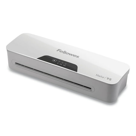 Fellowes Halo 95 Thermal & Cold Laminator 9.5" Width White/Light Gray (5753001)