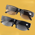 thumbnail image 2 of Gafas de lectura ultraligeras para hombre, anteojos antifatiga para presbicia, flexibles, antirayos azules, gafas con lector HD de 0 a + 4,0, 2 of 5