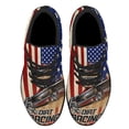thumbnail image 2 of Dirt Late Model American flag Shoes Sneakers Black Size 11, 2 of 7