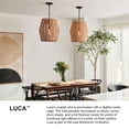 thumbnail image 3 of Hinkley Lighting - Luca - 1 Light Large Convertible Pendant In Transitional and, 3 of 8