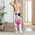 thumbnail image 2 of Susaid It'S Flamazing To Be A Pirate Print Mens Pajama Pants Set Sleep & Lounge Pants, PJ Bottoms with Pockets and Button Fly-X-Large, 2 of 6