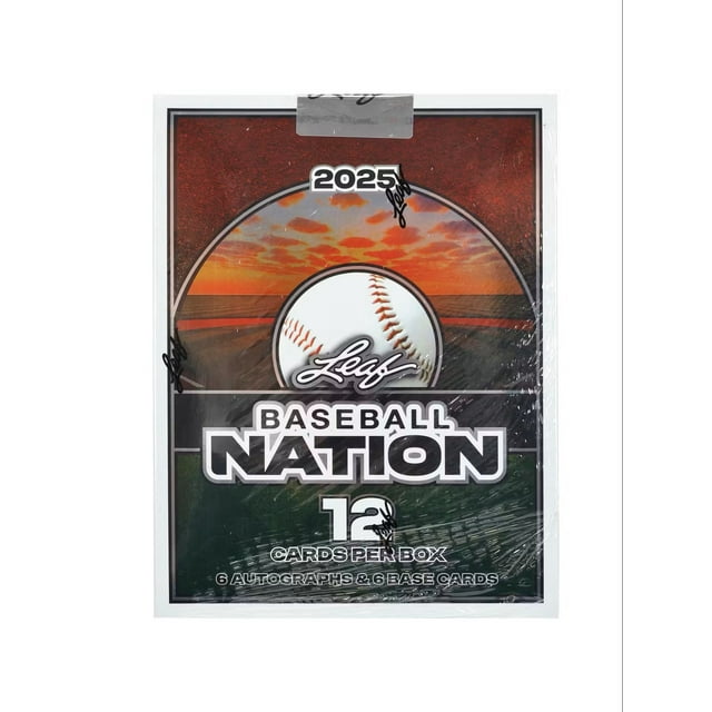 Leaf 2025 Baseball Nation Hobby Box