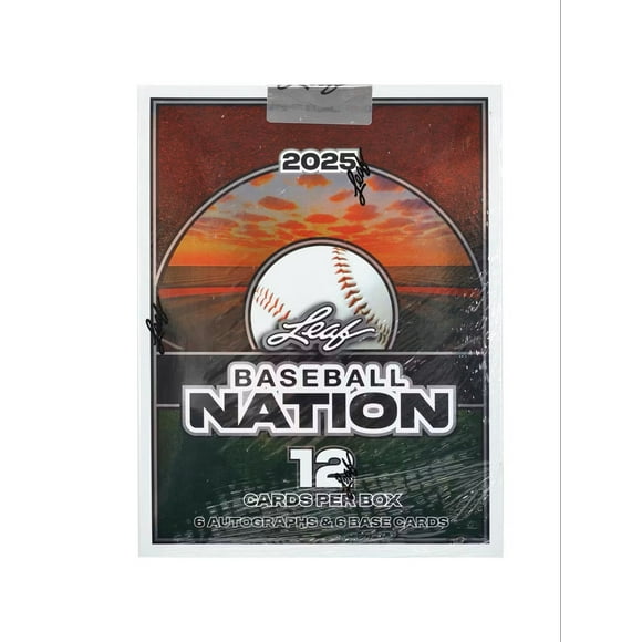 Leaf 2025 Baseball Nation Boîte Passe-Temps