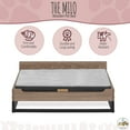 thumbnail image 4 of TailZzz Milo Wooden Pet Bed with Mattress | Small to Medium Greenguard Gold Certified Dog Bed, 4 of 13
