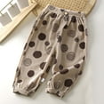thumbnail image 2 of Qingpeng Boys Girls Elastic Waist Sweatpants Toddler Active Jogger Pants with Pockets, 2 of 3