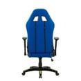 CorLiving High Back Adjustable Ergonomic Gaming Chair, Blue