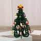 thumbnail image 1 of pstuiky Árbol de Navidad de madera, regalo de Navidad, juego de seis piezas con pequeños colgantes, adornos, regalos y decoraciones navideñas., 1 of 3