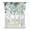 Teal, variant on Blue Tulip Eucalyptus Tie Up Curtains for Small Windows,Adjustable Rod Pocket Valance 45 Inch Short, Spring Summer Botanical Floral Chic Window Treatment Balloon Roman Blind Shade, 34" x 45"