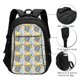 thumbnail image 3 of Balery Sea Turtle Mochila con carga USB para hombre y mujer - Mochila impermeable y antirrobo para laptop con puerto USB para viajes, trabajo, 3 of 7