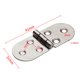 thumbnail image 3 of Bisagra abatible de acero inoxidable Chasis de gabinete Bisagra de flexión plegable Herrajes, 3 of 4