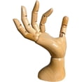 thumbnail image 1 of Mano de maniquí articulada de madera yangjietf, 1 of 6