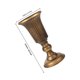 thumbnail image 2 of FUTUREORYY Florero De Metal Dorado Para Uso En Con De Retro Y Decorativo, 2 of 8