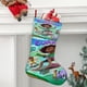 thumbnail image 2 of Eureka Tema: Calcetines de Navidad, fino lino blanco para colgar en escaleras y chimenea, decoración navideña para el hogar, regalo de Navidad. 45cm × 32cm, 2 of 5