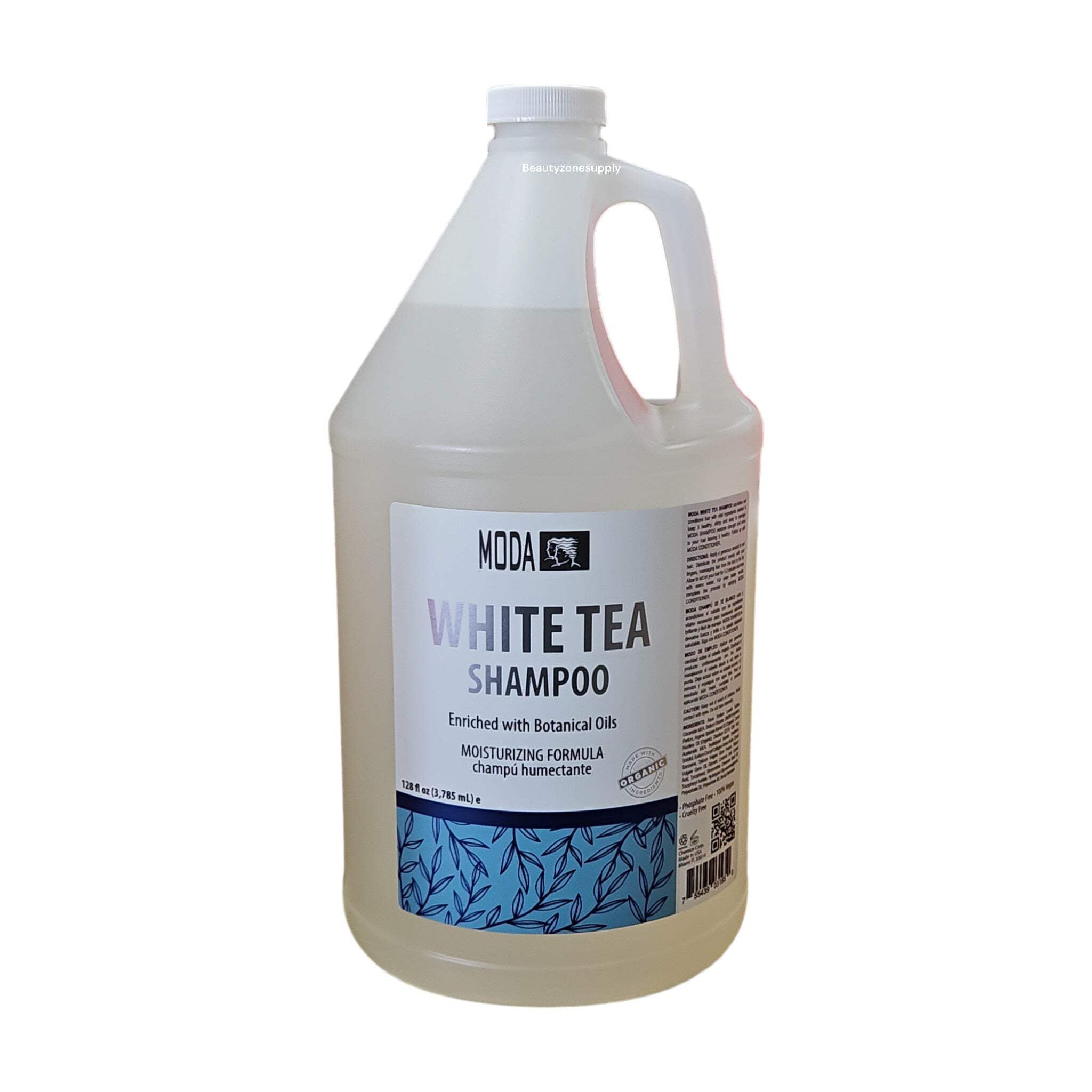 White Tea Shampoo | Enriched with Botanical Oils | 128 fl oz | MODA
