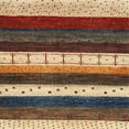 thumbnail image 1 of Ahgly Company Machine Washable Indoor Square Contemporary Sand Brown Area Rugs, 4' Square, 1 of 7