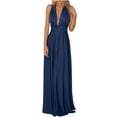 thumbnail image 1 of Ichuanyi liquidación femenina cruzada sin respaldo sexy vestido de cordero vestido largo ICHUANYI WER202308182897, 1 of 3