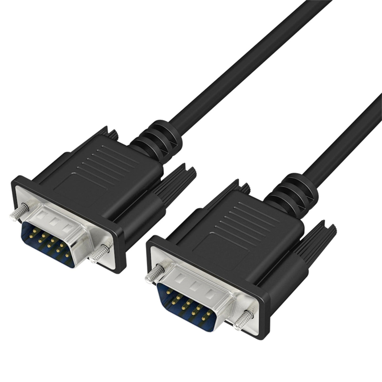 Copper DB9 Male Conductormale Cable to Straightthrough RS232 Serial