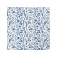 thumbnail image 2 of Funda nórdica de microfibra Toile Floral, Vintage Blue French Country Bedding, 2 of 7