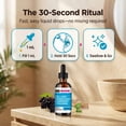 thumbnail image 4 of Liquid Collagen Peptides with Ashwagandha, Elderberry & L-Theanine. High Potency and Absorption Formula. Hair, Skin, Nail + Joint Support. Stress Relief & Immunity Booster – Collagen Mojo - 2 oz., 4 of 9