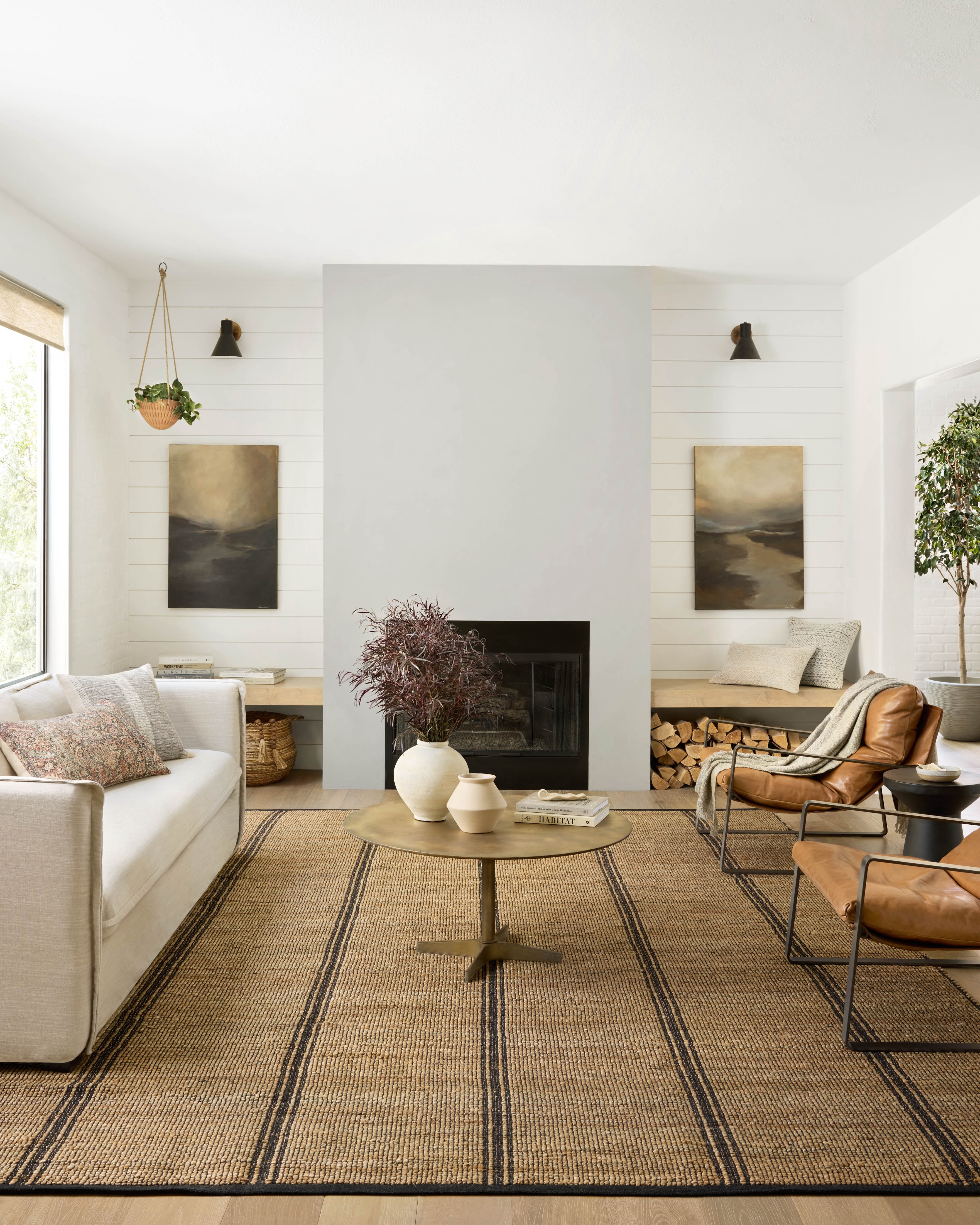 Angela Rose x Loloi Colton Natural / Black 9'-0" x 12'-0" Area Rug