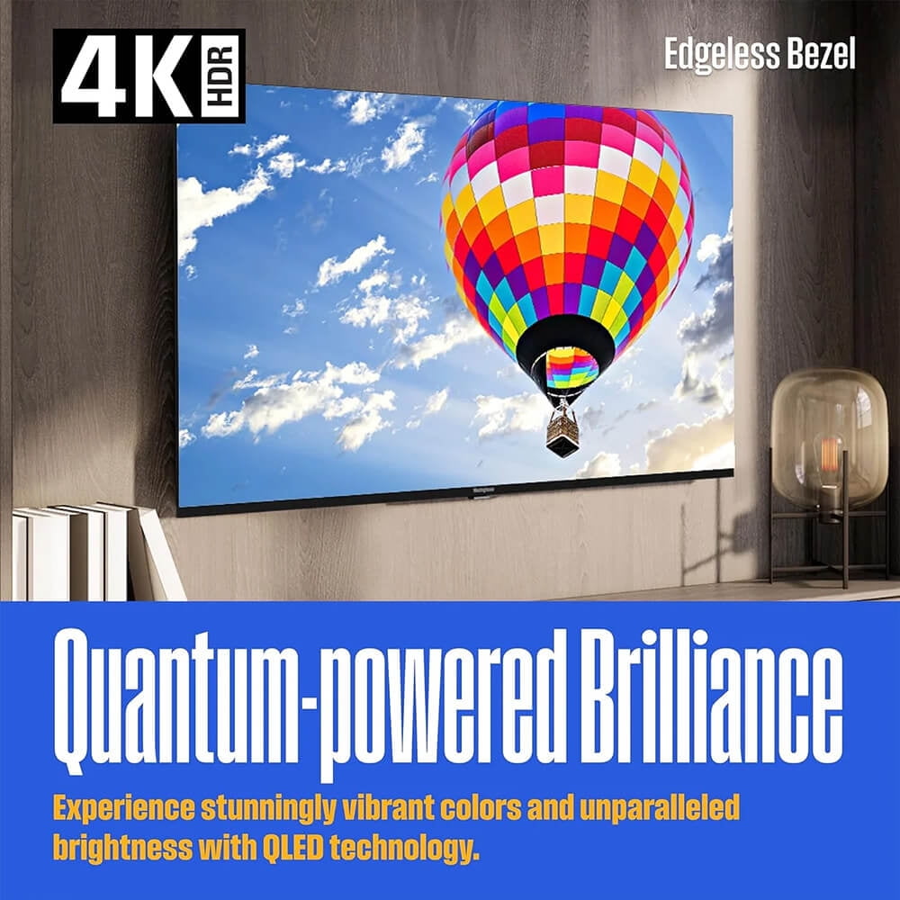 Westinghouse WR43QX400 43 inch Edgeless QLED 4K Roku TV