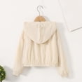 thumbnail image 7 of Liyamei Kids Lightweight Hooded Jacket with Zipper for Fall Windproof Outerwear Size 4-5 Years, 7 of 7