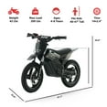 thumbnail image 2 of RFN Kids Electric Bikes,Max 500W with 3 Modes Speed,18.6 mph Max and 11.2 Mile Range.Front Shock Absorber dirt bike,Great Gift for 3–6, 2 of 6
