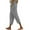Gray, variant on Uqiangy Lightweight Summer Pants Women Capris Pants For Women Linen Pants Women Linen Beach Pants Boho Pants For Women 2025 Elastic Waist Capri Pants For Women Cotton Pants For Women Beige L