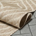 thumbnail image 7 of Well Woven Fallon Ludo Modern Tribal Beige 5'3" x 7'3" Hi-Lo Indoor/Outdoor Area Rug, 7 of 7