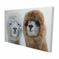 thumbnail image 1 of Two lamas - 24"x36" canvas - Print on demand, 1 of 5