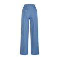thumbnail image 5 of Admvng Sweatpants Women Trousers Full Pants Casual Straight Solid Color Loose Casual Wide Leg Pants, Size S-2XL, 5 of 5