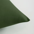thumbnail image 3 of Flxxie 2 Pack 100% Brushed Microfiber Body Pillow Covers, Ultra Soft and Cozy Full Body Pillowcases for Adults, 20" x 54", Olive Green (Not Include Body Pillow), 3 of 7