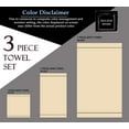 thumbnail image 6 of MALLONI HOME Ultra Soft 3 Pack Cotton Towel Set, Contains a Bath Towel 28x55 inch, a Hand Towel 16x24 inch & a Wash Coth 12x12 inch, Ideal Everyday use, Compact & Lightweight - Turquoise Blue, 6 of 7