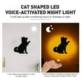 thumbnail image 3 of Dog Wall Light Voice Control Night Light Silhouette Scone Lamp Without Battery, 3 of 4